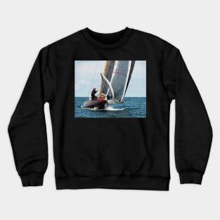 Norseman rounds the windward mark Crewneck Sweatshirt